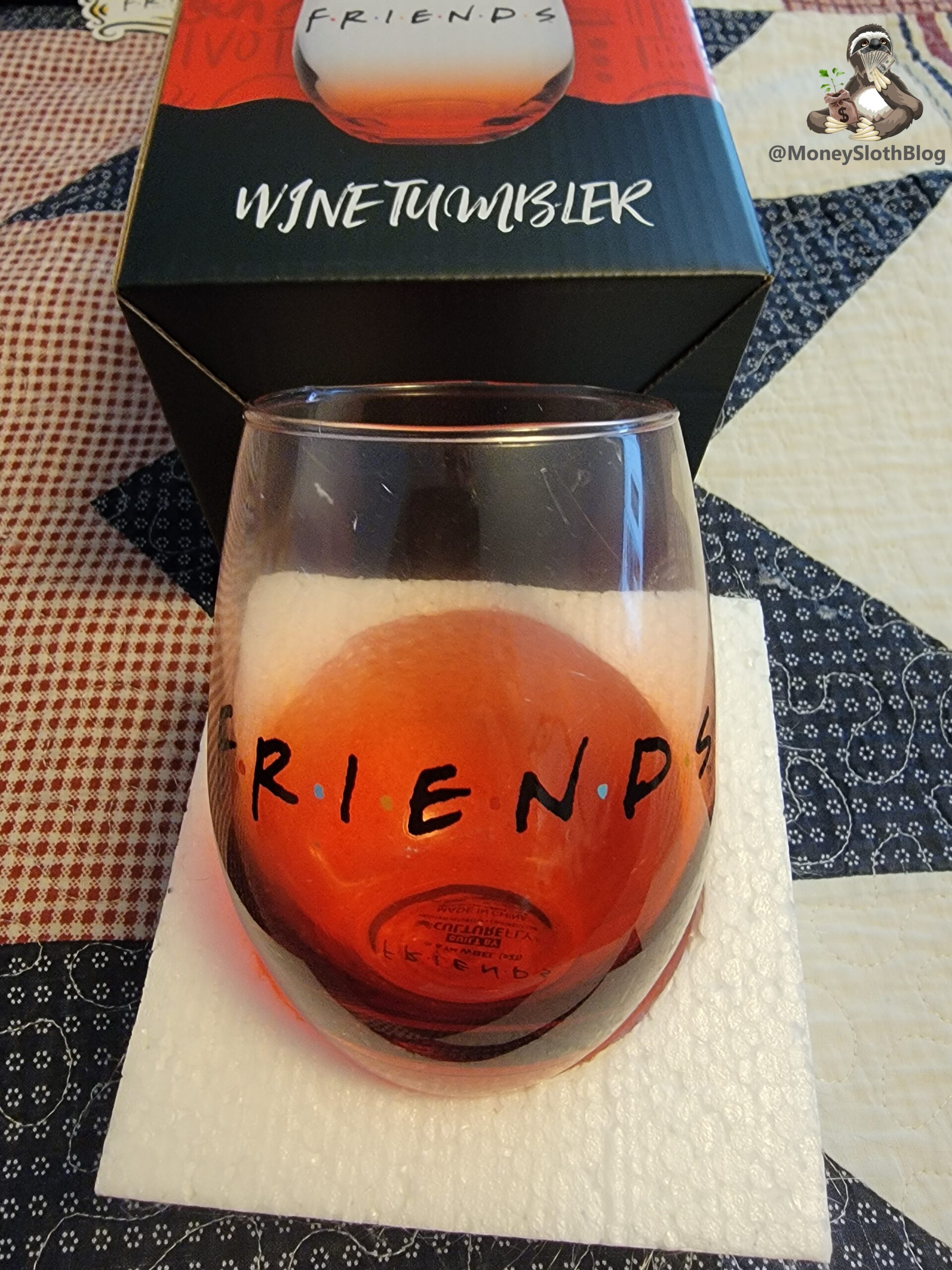 Friends Wine Glass